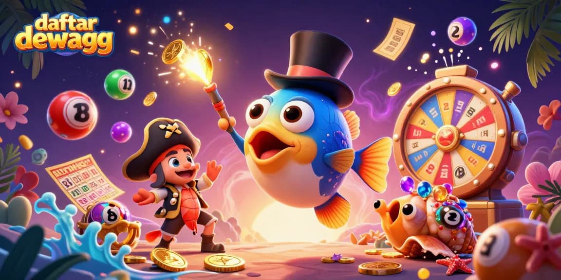 Engage with daftar dewagg and win big at this vibrant online casino scene with exciting elements.