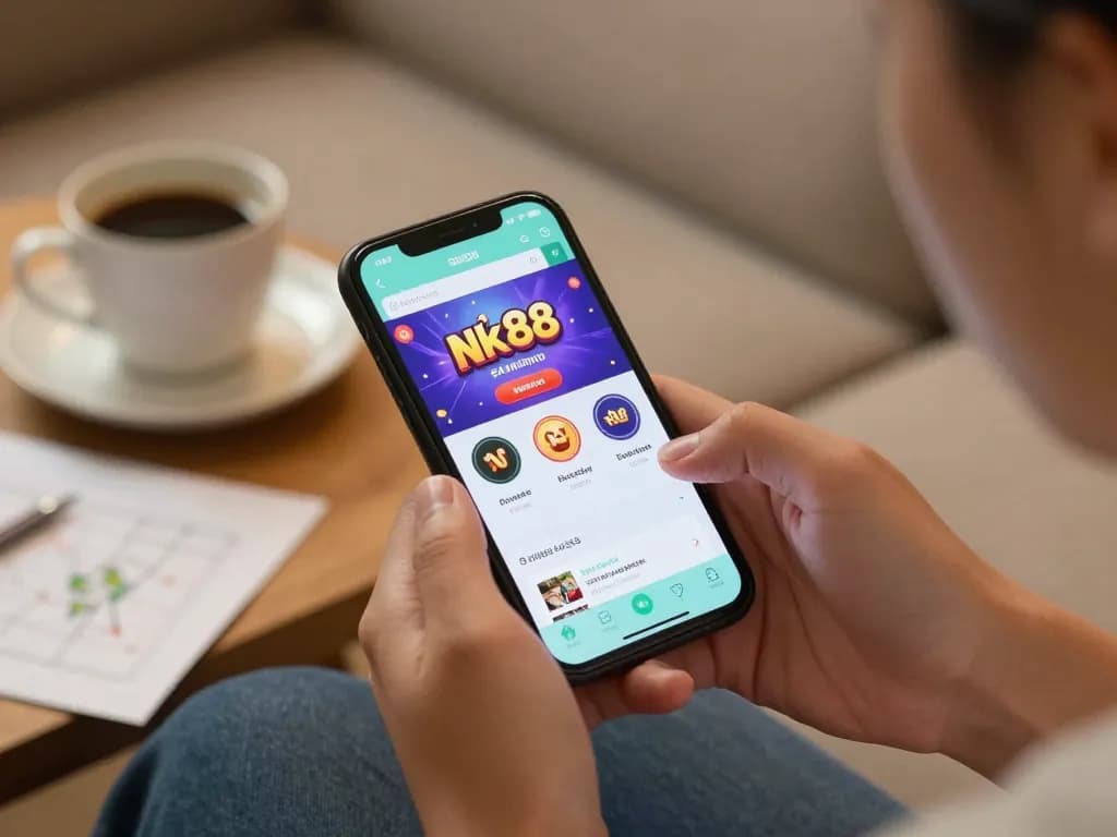 Engage in thrilling gameplay with nk88 app while enjoying a cozy home night
