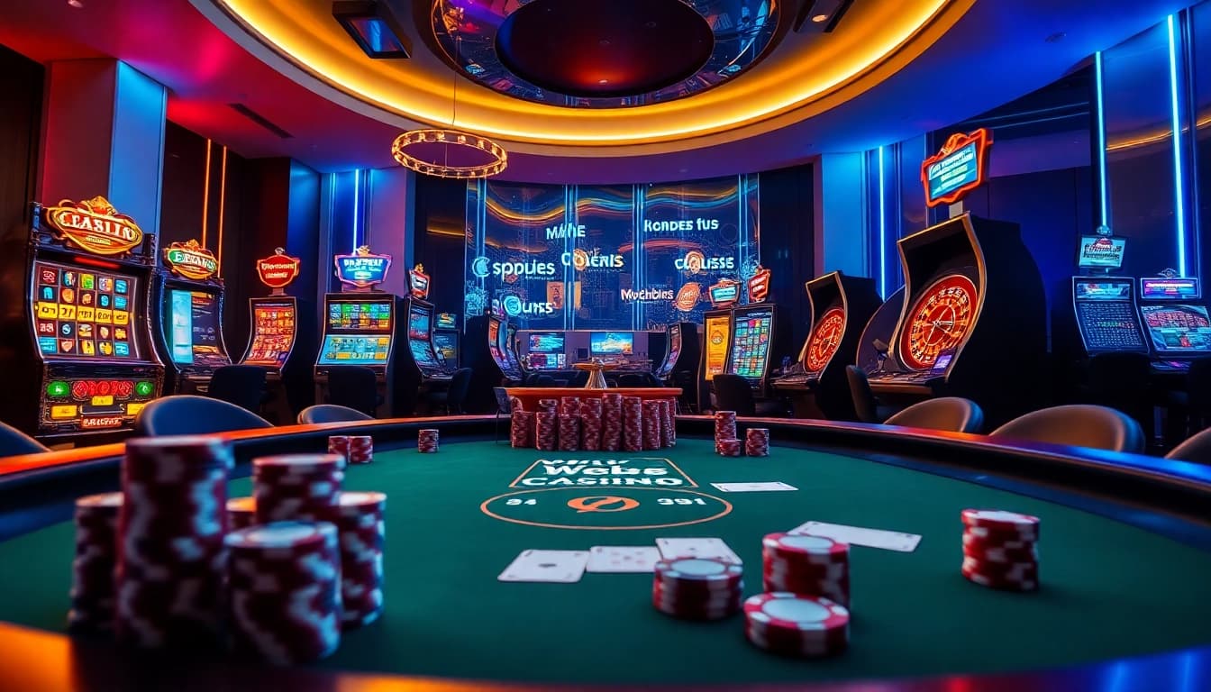 Experience the thrilling atmosphere of hidden wiki 2026 with vibrant casino elements and high-stakes gambling.