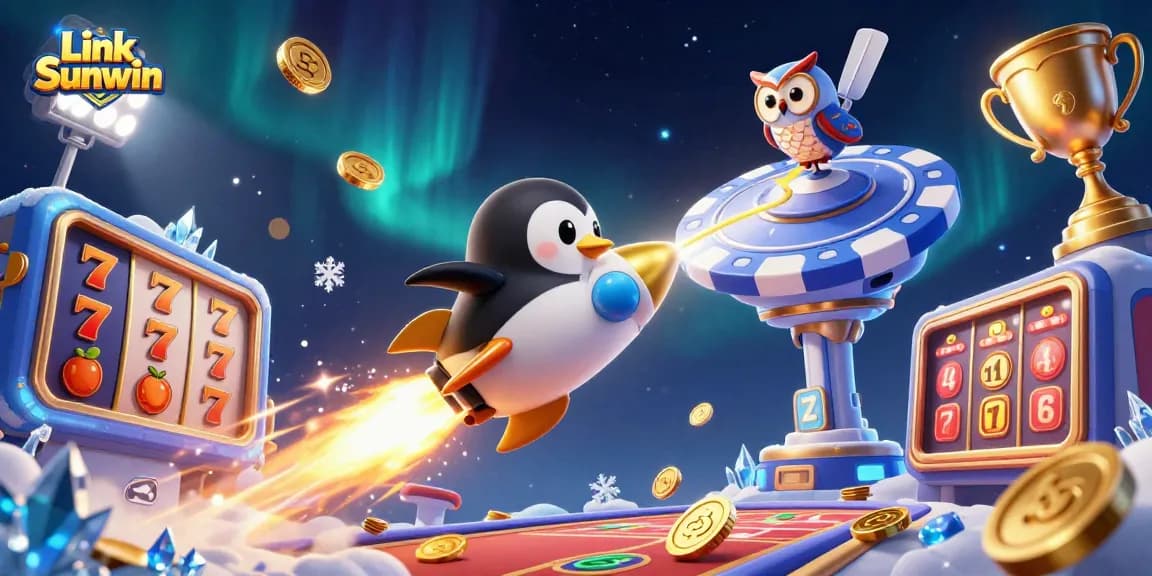 Experience the excitement of Link Sunwin with thrilling slots, golden coins, and a cosmic adventure.