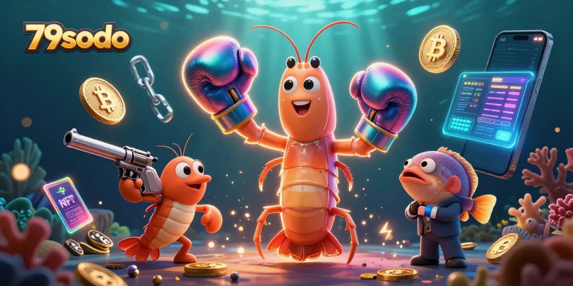 Engage with thrilling gameplay at 79sodo featuring vibrant shrimp characters and crypto elements, energizing your betting experience.