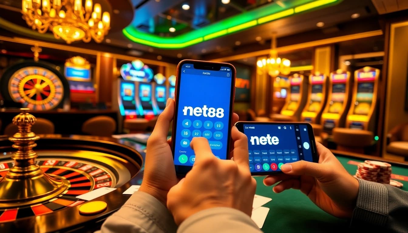 Experience the thrill of winning with the net88 app for seamless mobile gambling.