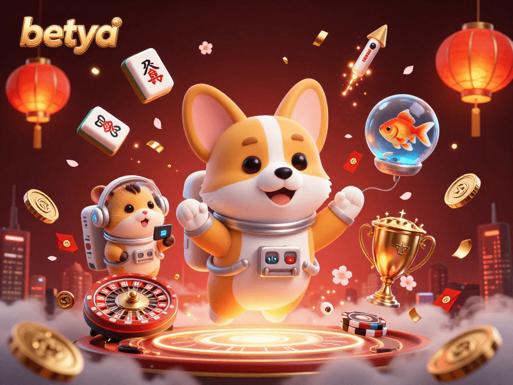 Betya captures the thrill of motorsports betting in an ultra-detailed casino scene.