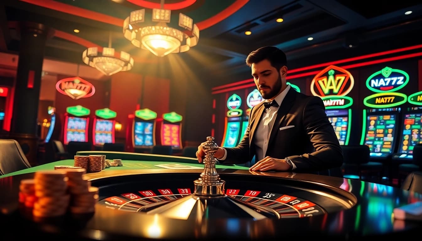 NA777 offers exhilarating online casino experiences with professional dealers and thrilling games.