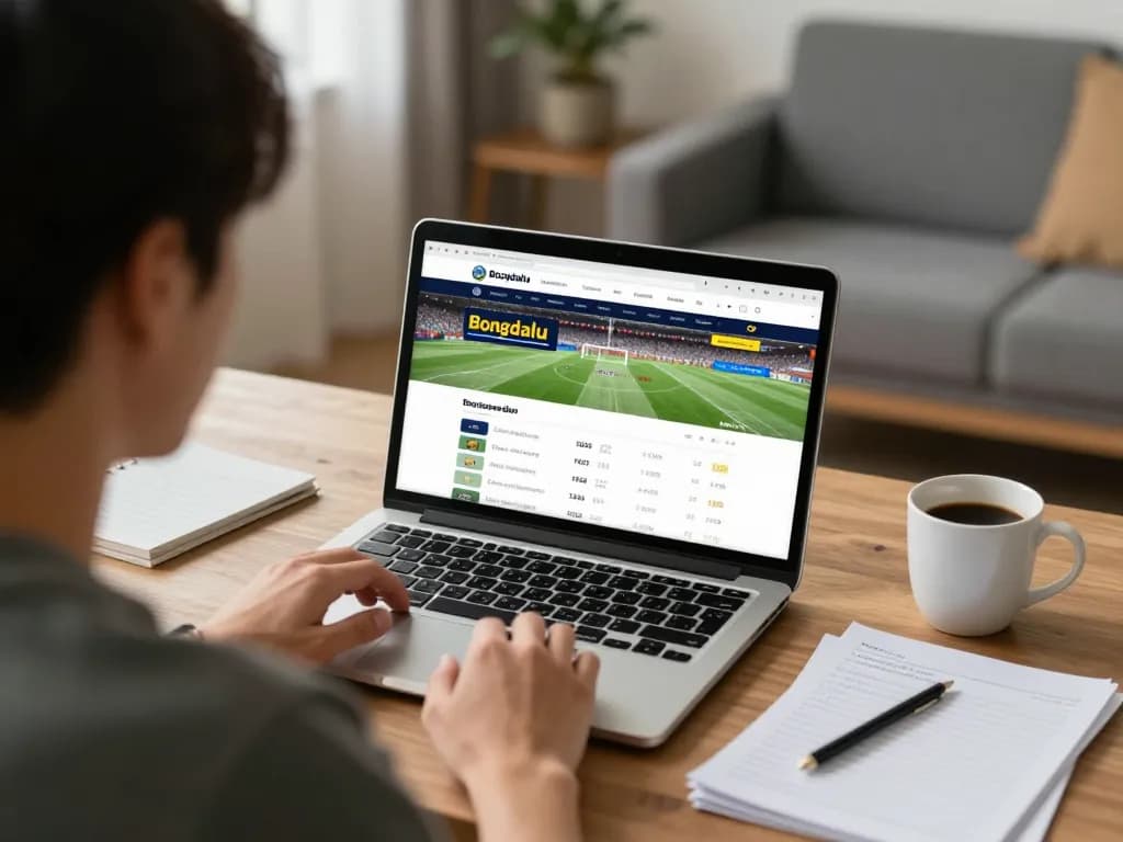 Engaging in strategic analysis to xem tỷ số bongdalu during a home betting session.