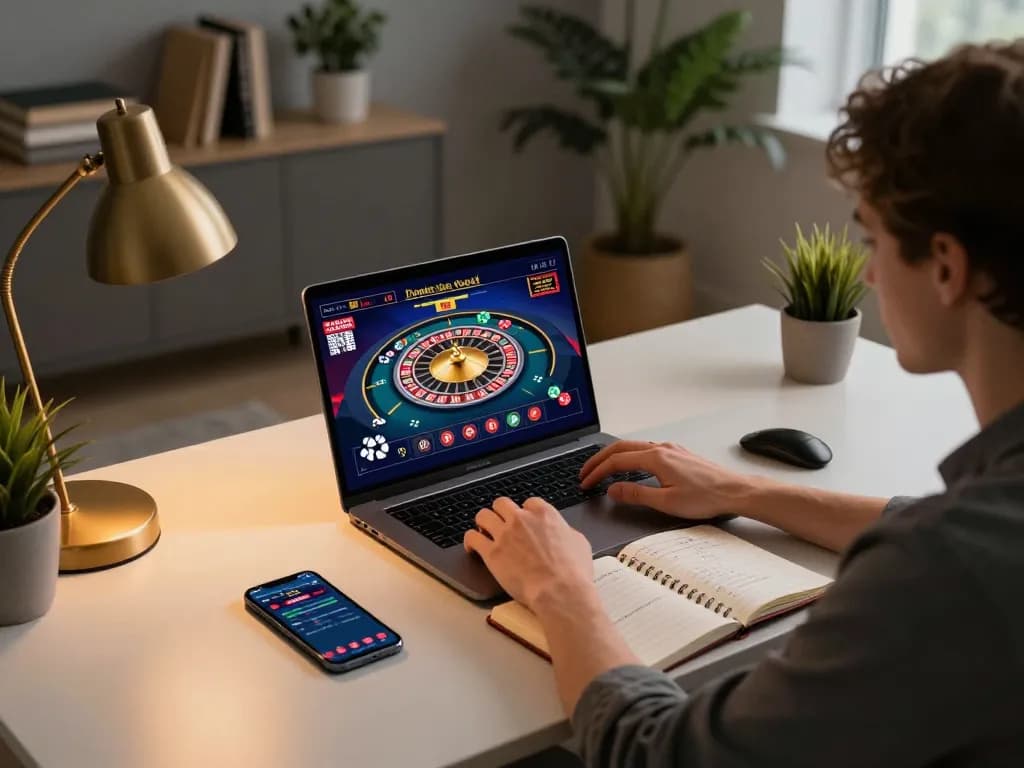 Player engaged in online casino action on Tg88 trang chủ, showcasing roulette gameplay and strategic setup.