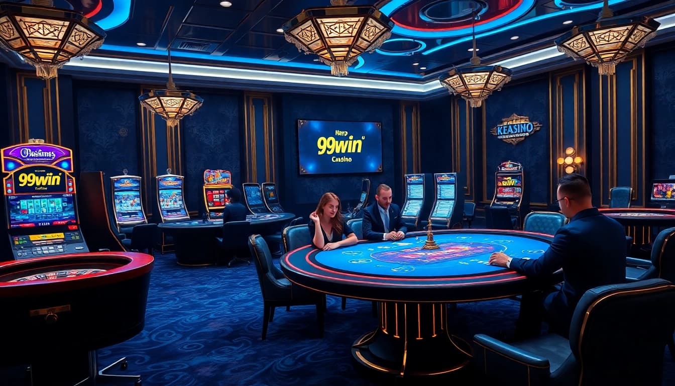 Experience excitement at the vibrant casino scene with games from https://99win1.us.com/.