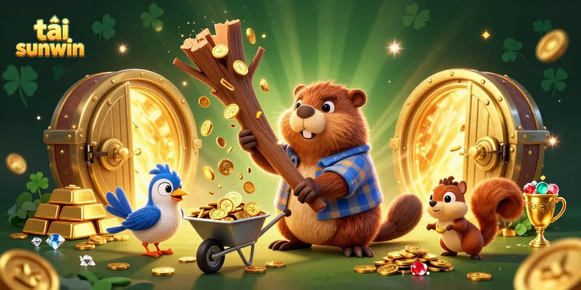 Engage in the thrill of gaming with tải sunwin, featuring a dynamic scene of fun and fortune.