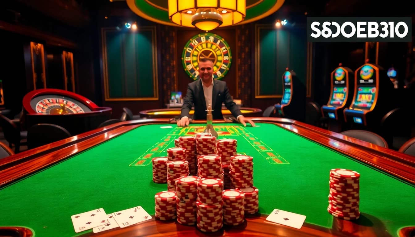 Exciting casino gameplay featuring strategic betting with SBOBET90.