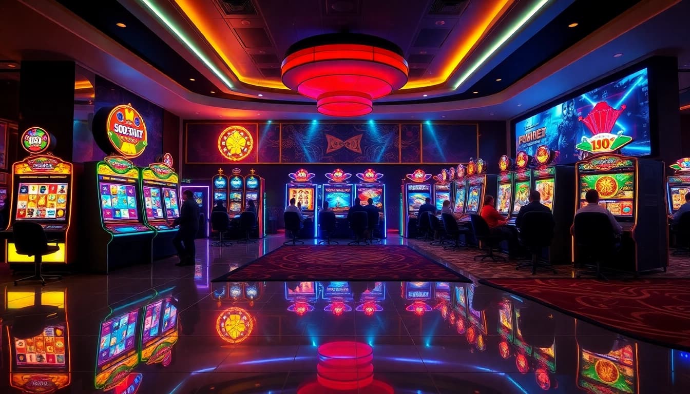 Experience the thrill of slot demo pgsoft games in an engaging casino environment.