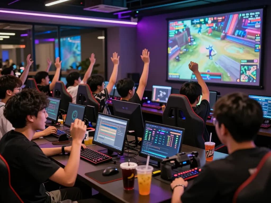 Experience the excitement of esports betting with https://gglbetsg.org/gglbet-sg/singapore-esports-betting-guide/ in a vibrant gaming lounge.