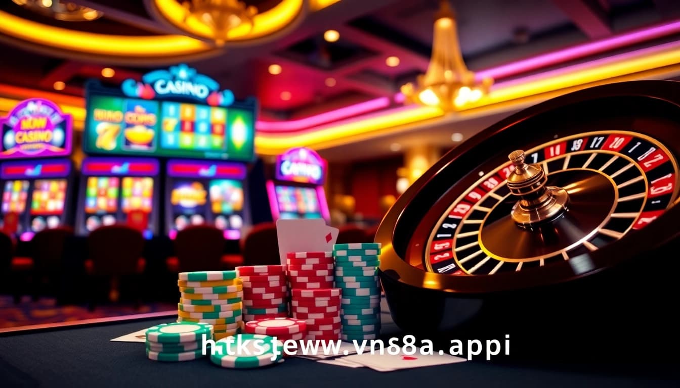 Engage in excitement at https://vn88a.app/ with online casino games featuring vibrant slot machines.