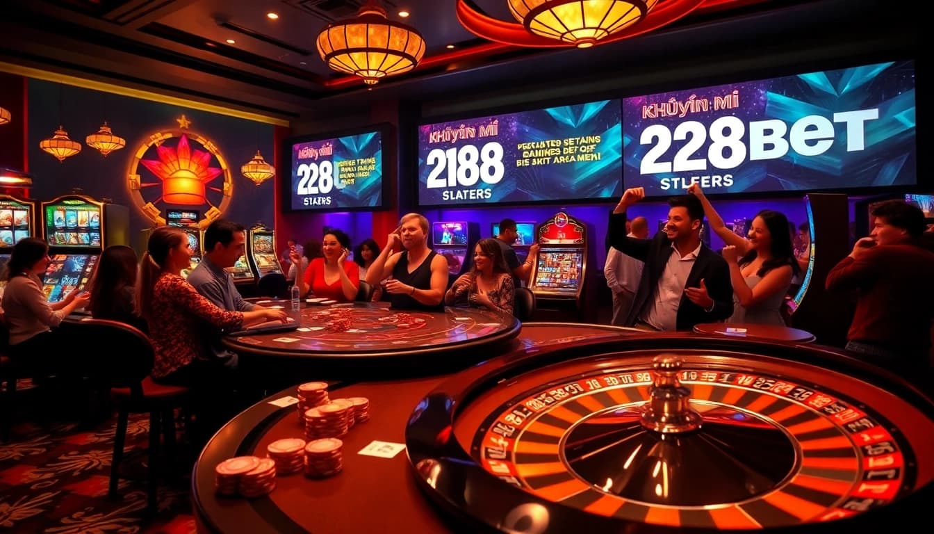 Experience the excitement of gambling with khuyến mãi 28bet offering vibrant casino action.