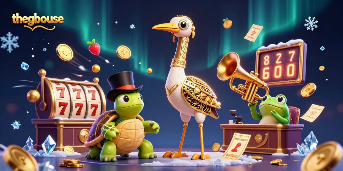 Engage with exciting slot games at thegbhouse, showcasing vibrant casino elements for players.