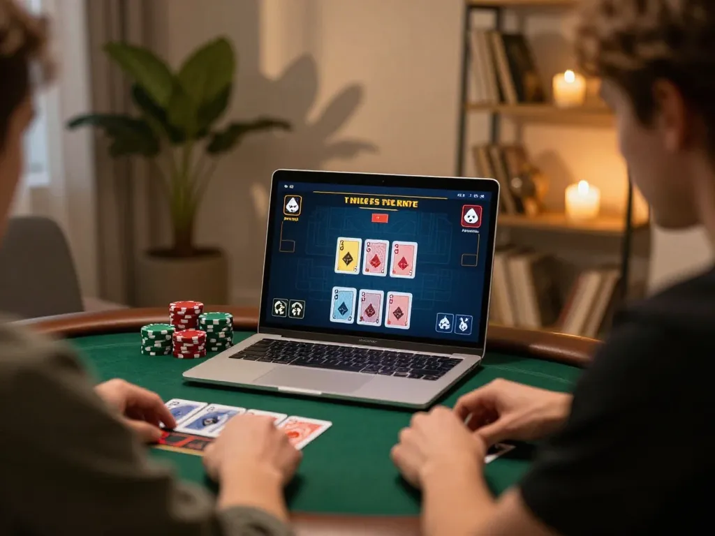 Play an exciting online poker game at B52CLUB while enjoying a cozy home environment.