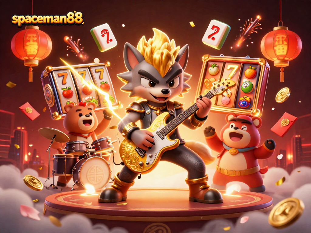 Experience thrilling slots action with spaceman88 featuring colorful elements and engaging characters.