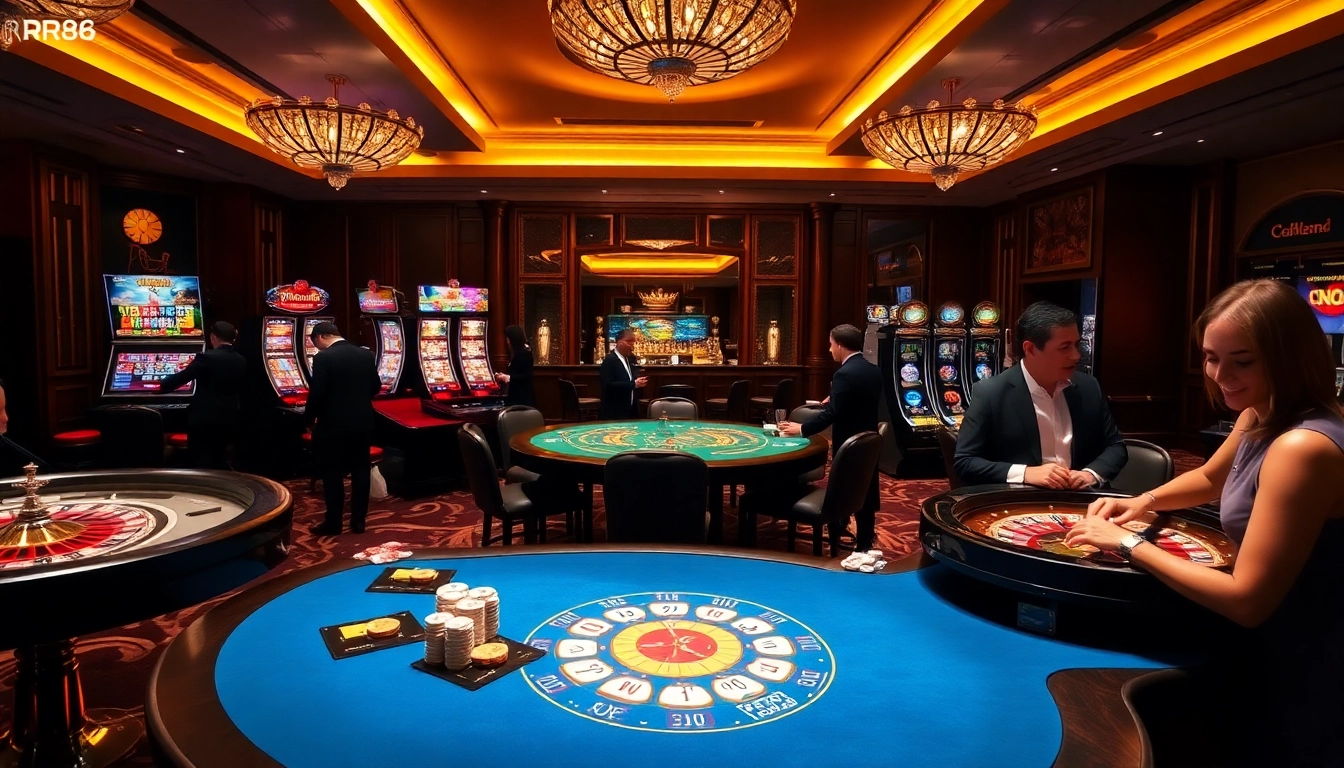 Experience thrilling casino action at https://rr88.bar/ with luxurious tables and exciting games.