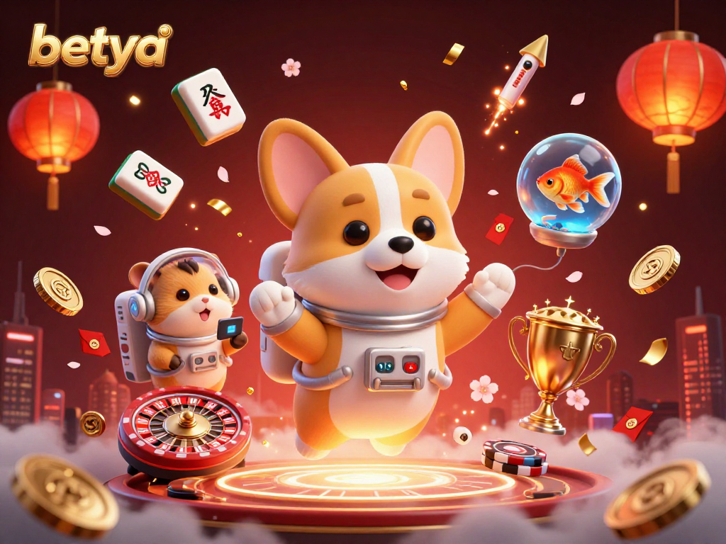 Betya captures the thrill of motorsports betting in an ultra-detailed casino scene.