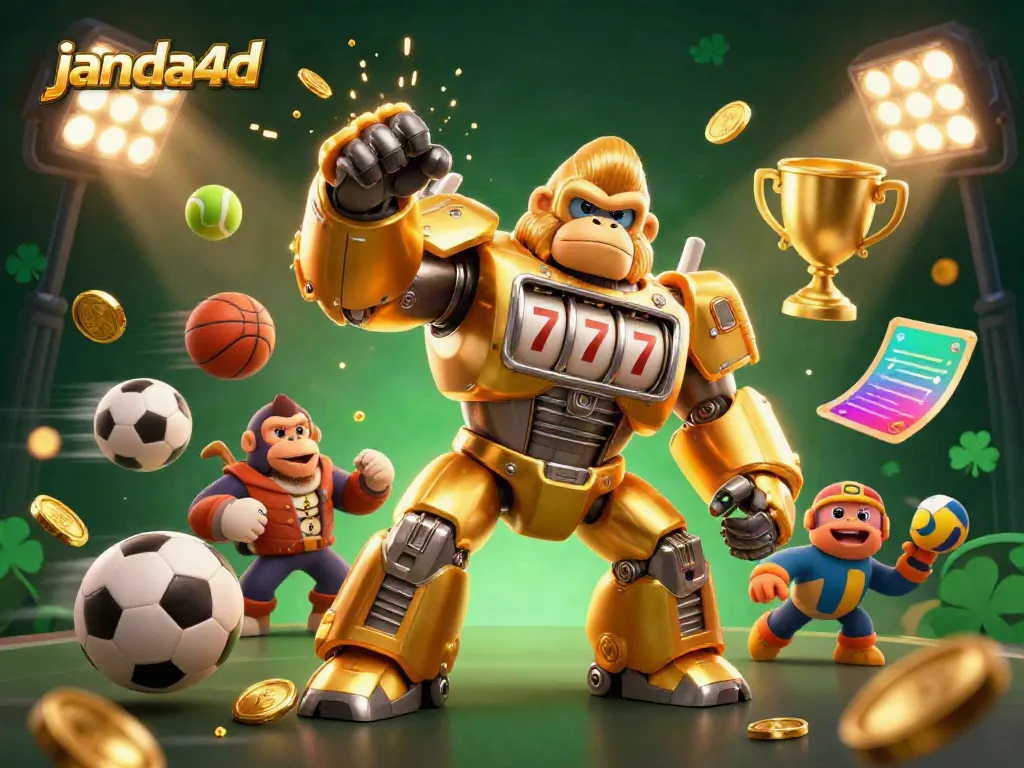 Gorilla mech janda4d menangkap peluang dalam taruhan olahraga dan slot