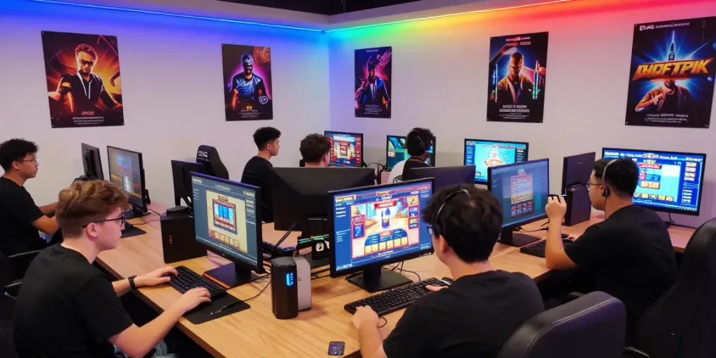 Pengalaman judi slot pragmatic gacor online dalam suasana bermain yang energik dan modern.