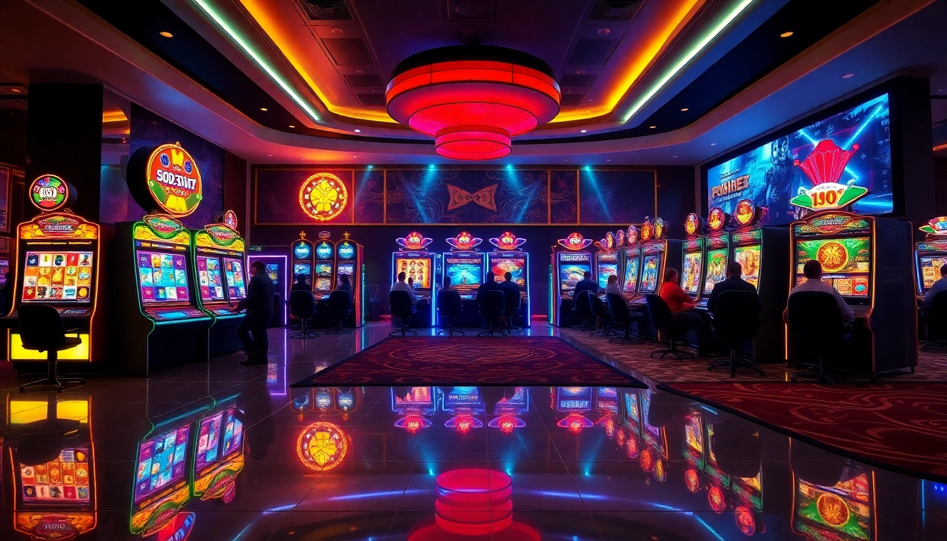 Experience the thrill of slot demo pgsoft games in an engaging casino environment.
