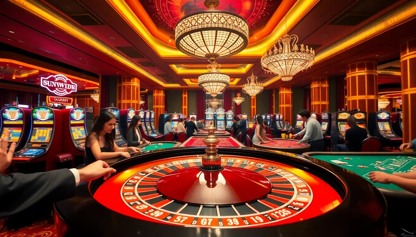 Win big at https://sunwin11.sh/ with players experiencing a vibrant casino atmosphere.