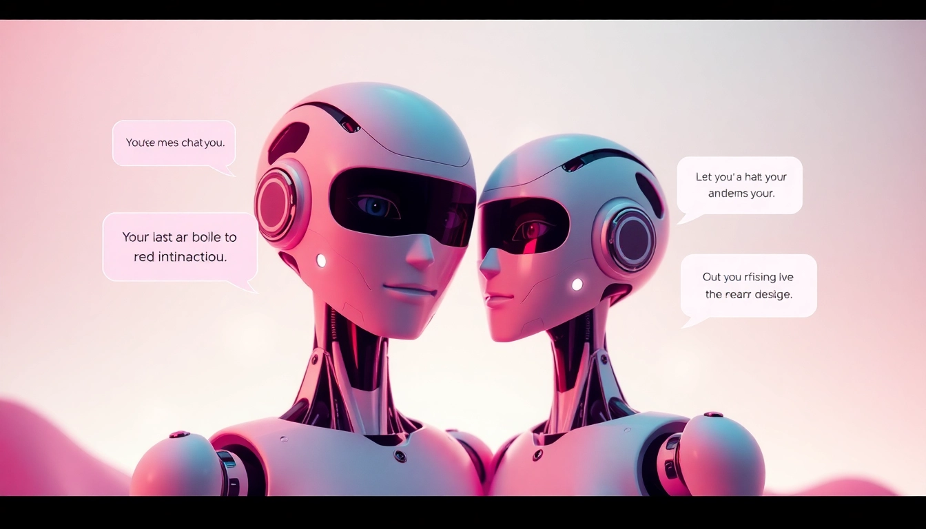 Engaging AI chatbot interaction scene with the keyword ai slut in flirty messages, showcasing innovative technology.