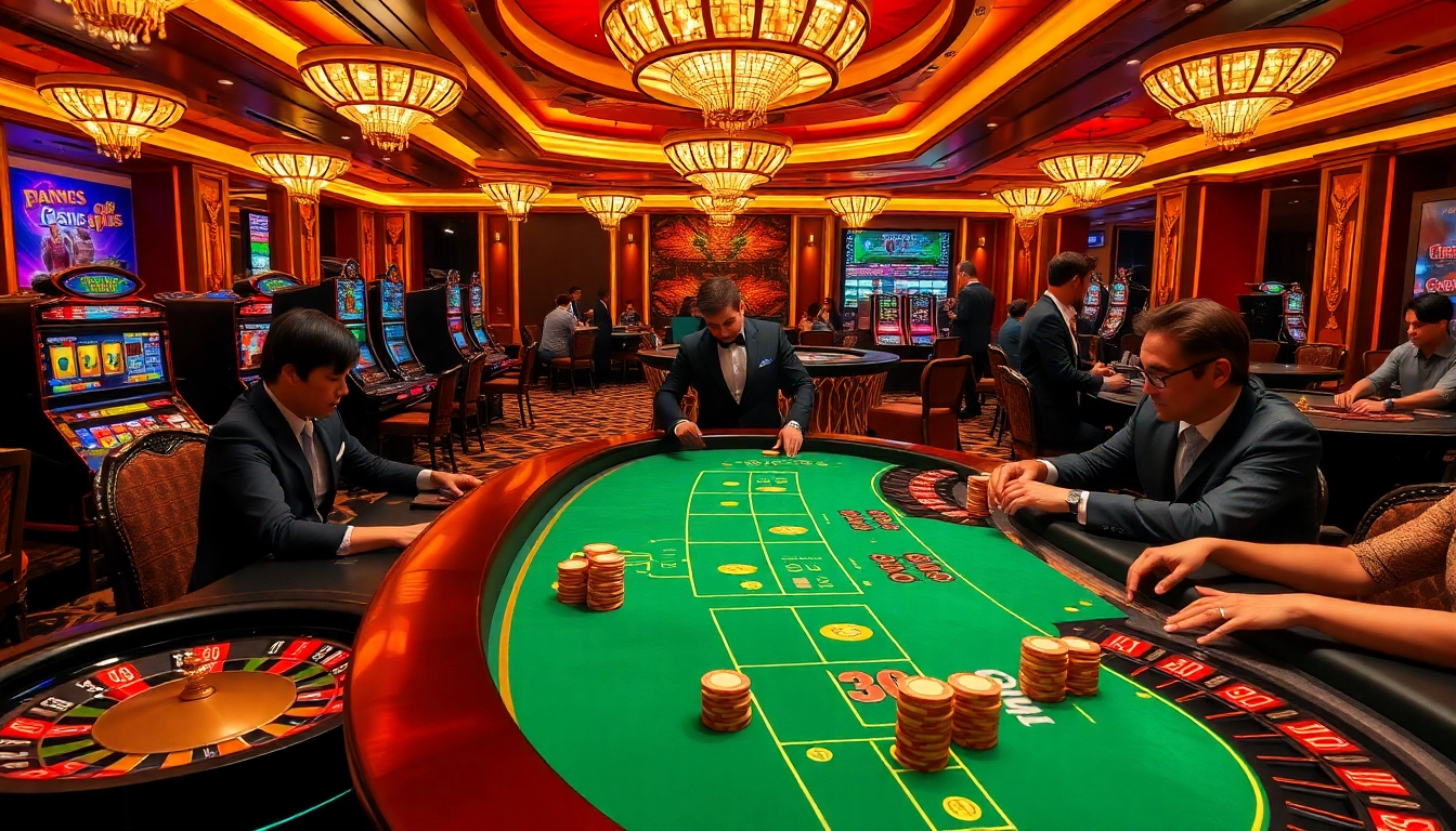 Players enjoying a thrilling moment at RR88, showcasing excitement in online gambling.